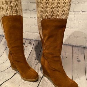 Italian designer Aquatalia boots.